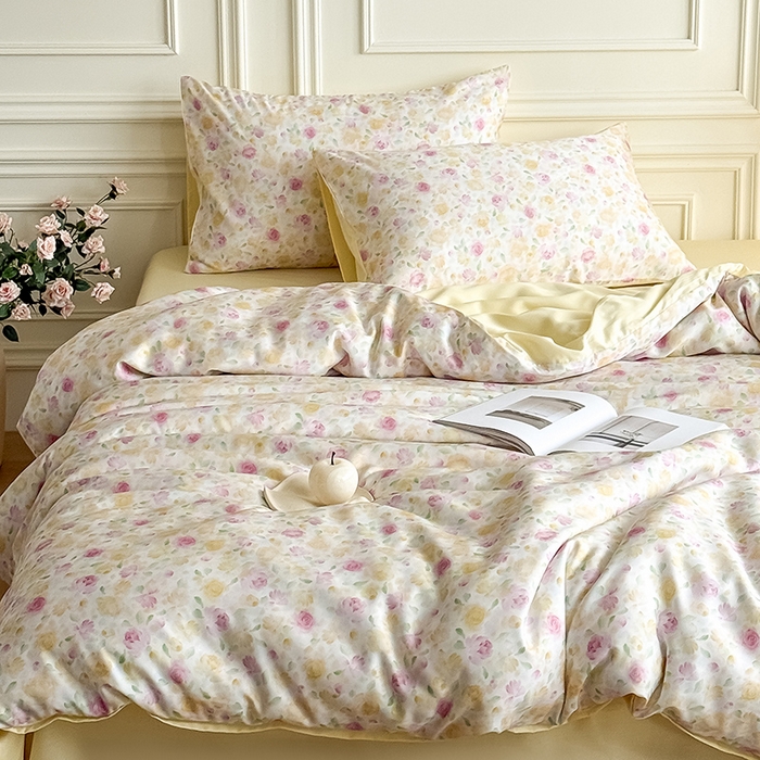 91家纺网 家纺一手货源 找家纺 （总）Mr.pig猪先生水洗棉 2026新款A类天丝莱赛尔数码印花四件套夏季凉感丝滑被套床单床上用品（展示价格为控价，实际价格请联系客服）