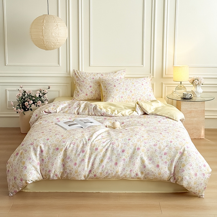 91家纺网 家纺一手货源 找家纺 （总）Mr.pig猪先生水洗棉 2026新款A类天丝莱赛尔数码印花四件套夏季凉感丝滑被套床单床上用品（展示价格为控价，实际价格请联系客服）