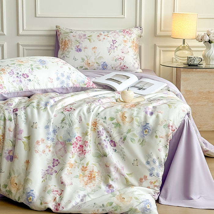 91家纺网 家纺一手货源 找家纺 （总）Mr.pig猪先生水洗棉 2026新款A类天丝莱赛尔数码印花四件套夏季凉感丝滑被套床单床上用品（展示价格为控价，实际价格请联系客服）