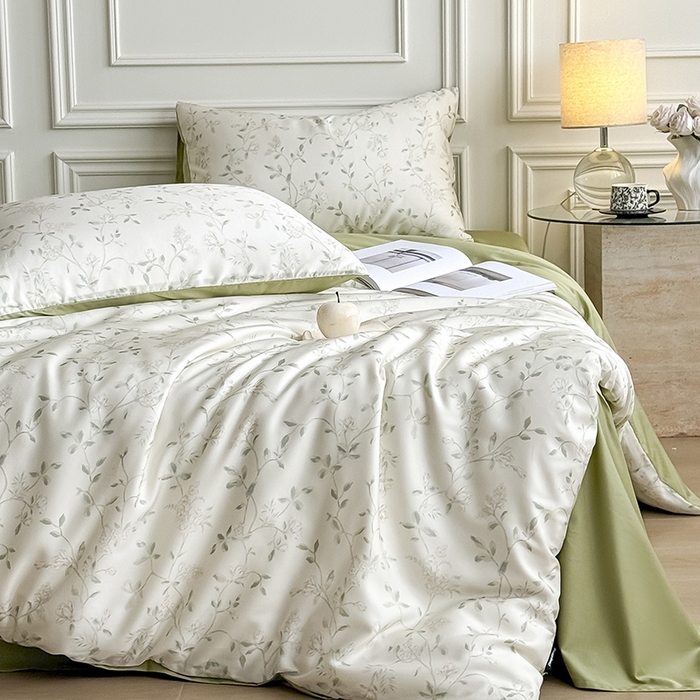 91家纺网 家纺一手货源 找家纺 （总）Mr.pig猪先生水洗棉 2026新款A类天丝莱赛尔数码印花四件套夏季凉感丝滑被套床单床上用品（展示价格为控价，实际价格请联系客服）