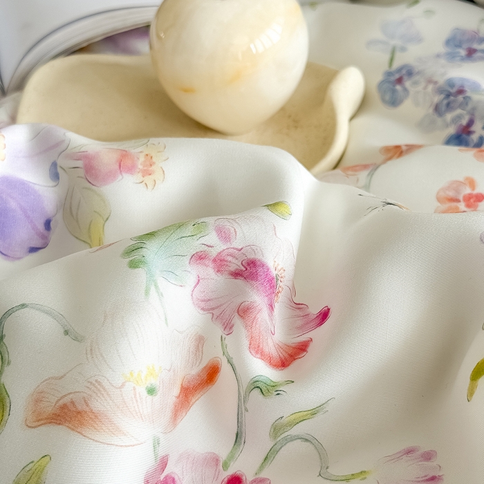 91家纺网 家纺一手货源 找家纺 Mr.pig猪先生水洗棉 2026新款A类天丝莱赛尔数码印花四件套夏季凉感丝滑被套床单床上用品（展示价格为控价，实际价格请联系客服） 轻漾花居