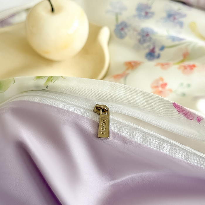 91家纺网 家纺一手货源 找家纺 Mr.pig猪先生水洗棉 2026新款A类天丝莱赛尔数码印花四件套夏季凉感丝滑被套床单床上用品（展示价格为控价，实际价格请联系客服） 轻漾花居