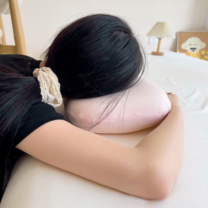 91家纺网 家纺一手货源 找家纺 （总）土多多枕芯 2025新款凉感丝小抱枕记忆棉枕头学生午睡枕办公室靠垫枕芯