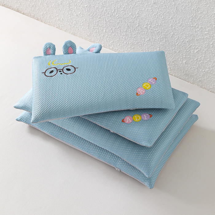 91家纺网 家纺一手货源 找家纺 （总）织布人 2026新款枕芯夏季凉感可拆洗幼儿园儿童枕头学生宿舍专用枕套+枕芯