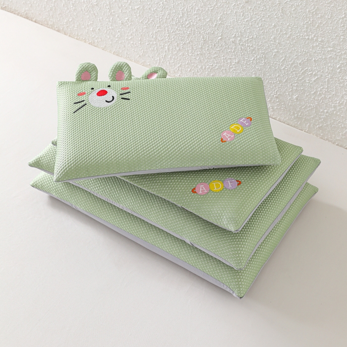 91家纺网 家纺一手货源 找家纺 （总）织布人 2026新款枕芯夏季凉感可拆洗幼儿园儿童枕头学生宿舍专用枕套+枕芯