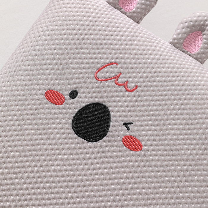 91家纺网 家纺一手货源 找家纺 织布人 2026新款枕芯夏季凉感可拆洗幼儿园儿童枕头学生宿舍专用枕套+枕芯 凉感甜心小莓-灰色