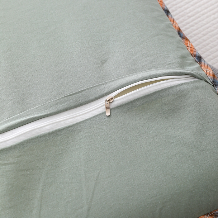 91家纺网 家纺一手货源 找家纺 织布人 2026新款枕芯全棉华夫格可拆洗幼儿园儿童枕头学生宿舍专用枕套+枕芯 全棉华夫格你好同学-灰色