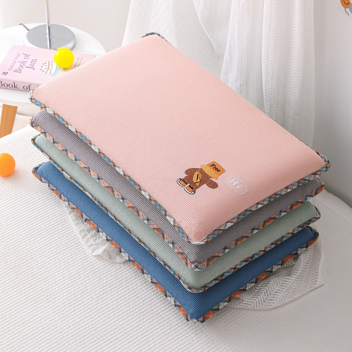 91家纺网 家纺一手货源 找家纺 织布人 2026新款枕芯全棉华夫格可拆洗幼儿园儿童枕头学生宿舍专用枕套+枕芯 组合图仅供展示-不可下单