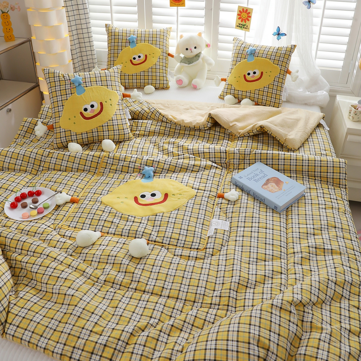 91家纺网 家纺一手货源 找家纺 （总）照世家纺 2026新款多功能抱枕被-芒里偷闲