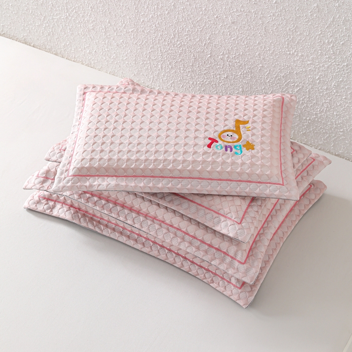 91家纺网 家纺一手货源 找家纺 （总）织布人 2026新款枕芯夏季凉感可拆洗幼儿园儿童枕头学生宿舍专用枕套+枕芯