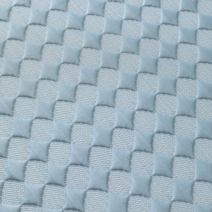 91家纺网 家纺一手货源 找家纺 织布人 2026新款枕芯夏季凉感可拆洗幼儿园儿童枕头学生宿舍专用枕套+枕芯 音乐凉感豆儿童枕-蓝色