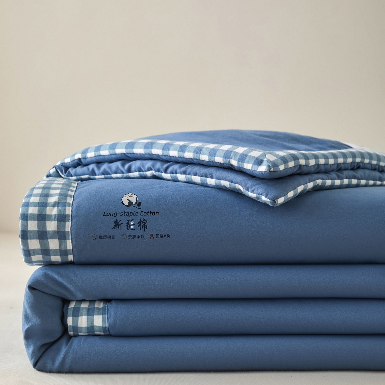 91家纺网 家纺一手货源 找家纺 （总）棉森家纺 2026新款水洗棉新疆棉花夏被