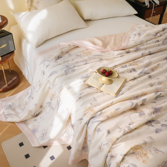 雅高家居 2026春夏-麻本纪天丝亚麻法式竹纤维夏被夏凉被空调被子被芯（控价288元以上） 絮语