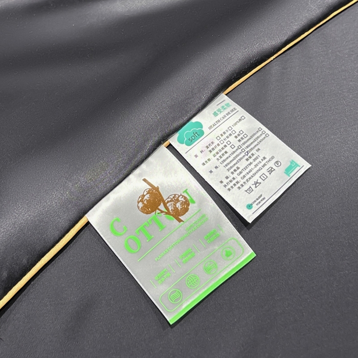 91家纺网 家纺一手货源 找家纺 红嘴企鹅 2026新款浪漫蝴蝶冰丝夏被夏凉被空调被 浪漫-深灰