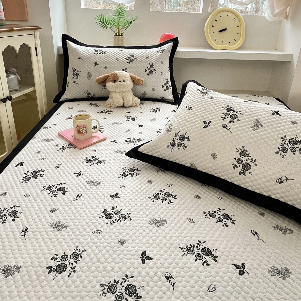 91家纺网 家纺一手货源 找家纺 （总）大元 2026春夏新款赫本风冰豆豆凉席席子