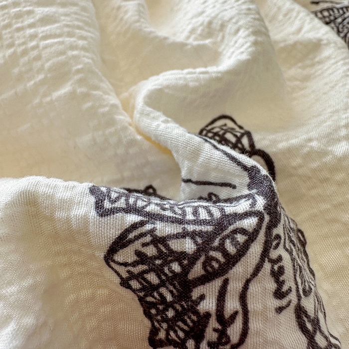 91家纺网 家纺一手货源 找家纺 一比一家纺 2026新款法式花边泡芙纱四件套 墨蝶