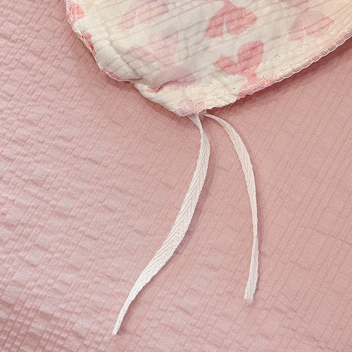 91家纺网 家纺一手货源 找家纺 一比一家纺 2026新款法式花边泡芙纱四件套 奶芙小狗