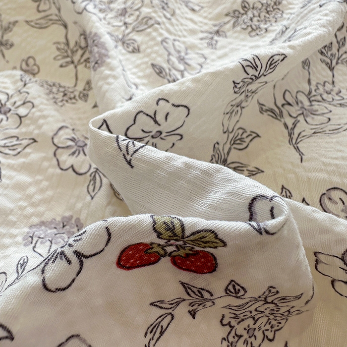 91家纺网 家纺一手货源 找家纺 一比一家纺 2026新款法式花边泡芙纱四件套 浅色花影