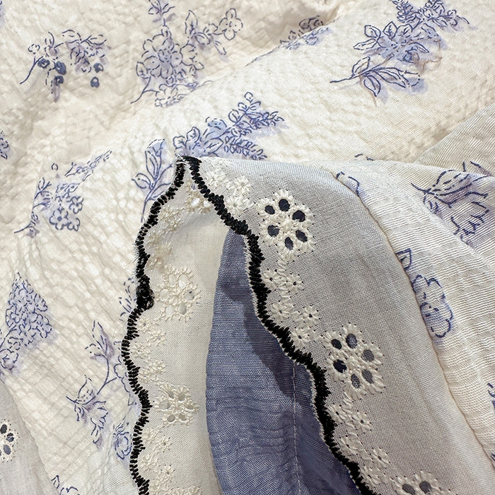 91家纺网 家纺一手货源 找家纺 一比一家纺 2026新款法式花边泡芙纱四件套 青禾集