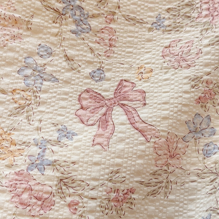 91家纺网 家纺一手货源 找家纺 一比一家纺 2026新款法式花边泡芙纱四件套 柔诗意