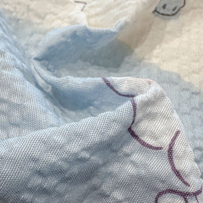 91家纺网 家纺一手货源 找家纺 一比一家纺 2026新款法式花边泡芙纱四件套 软糯小象