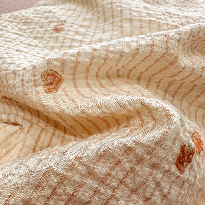 91家纺网 家纺一手货源 找家纺 一比一家纺 2026新款法式花边泡芙纱四件套 甜心咖