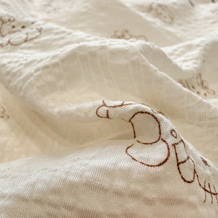 91家纺网 家纺一手货源 找家纺 一比一家纺 2026新款法式花边泡芙纱四件套 甜心喵