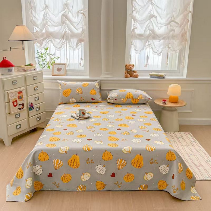 91家纺网 家纺一手货源 找家纺 （总）雨洋家纺 2026新款印花老粗布床单系列