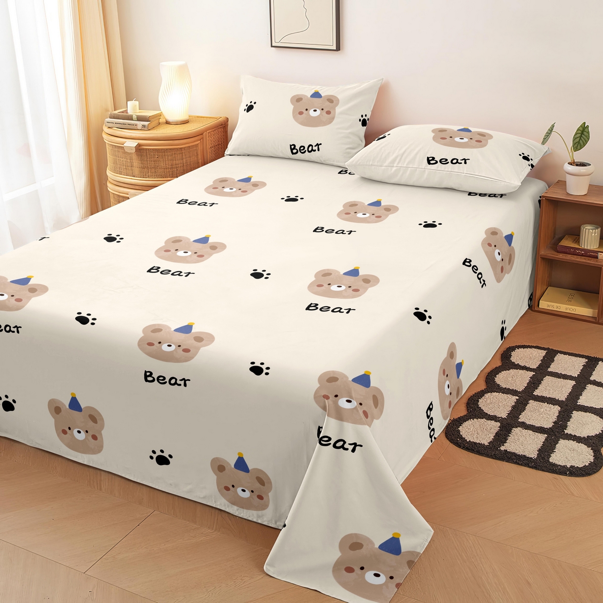 91家纺网 家纺一手货源 找家纺 （总）雨洋家纺 2026新款印花老粗布床单系列