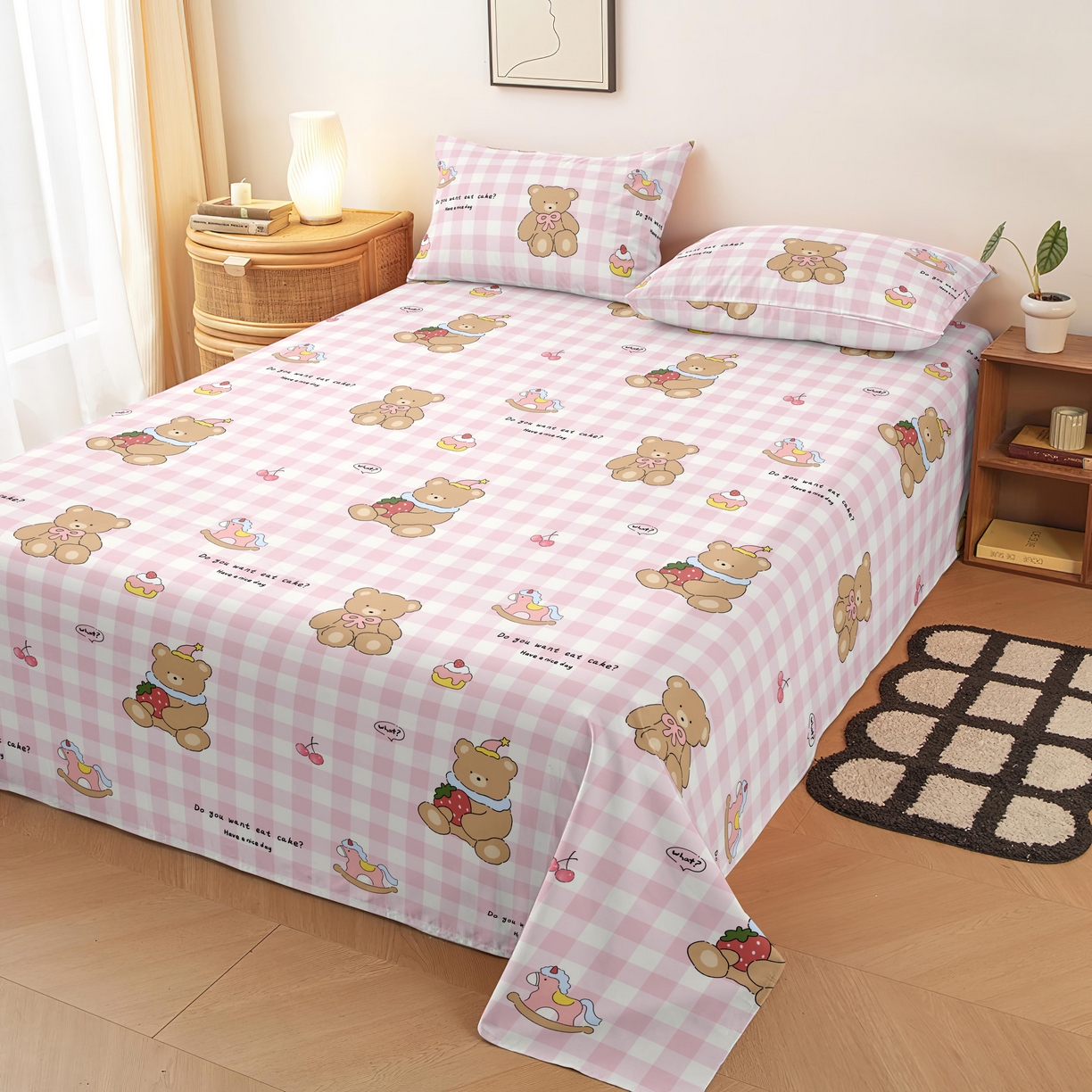 91家纺网 家纺一手货源 找家纺 （总）雨洋家纺 2026新款印花老粗布床单系列