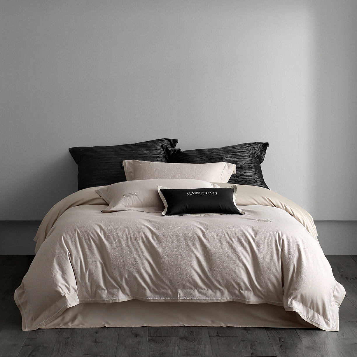 91家纺网 家纺一手货源 找家纺 （总）佳汐蓝家纺 2025新款天丝棉磨毛四件套-花序