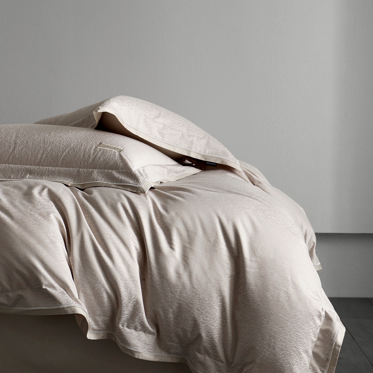 91家纺网 家纺一手货源 找家纺 佳汐蓝家纺 2026新款亲肤锦丝棉四件套 星语纱庭