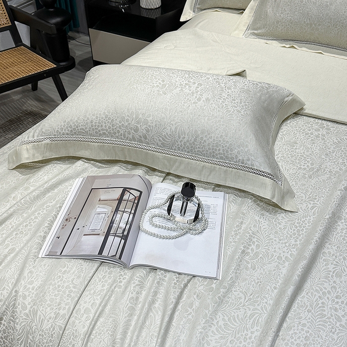 91家纺网 家纺一手货源 找家纺 欧夏家纺 2026新款莱赛尔天丝雅麻大提花镂空夏被空调被夏凉被夏季薄被子直播供货外贸 清新绿