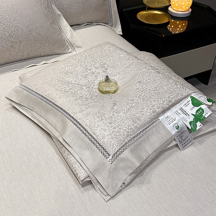 91家纺网 家纺一手货源 找家纺 欧夏家纺 2026新款莱赛尔天丝雅麻大提花镂空夏被空调被夏凉被夏季薄被子直播供货外贸 爵士咖