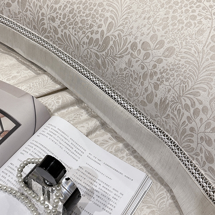 91家纺网 家纺一手货源 找家纺 欧夏家纺 2026新款莱赛尔天丝雅麻大提花镂空夏被空调被夏凉被夏季薄被子直播供货外贸 爵士咖