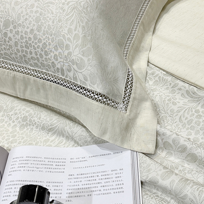 91家纺网 家纺一手货源 找家纺 欧夏家纺 2026新款莱赛尔天丝雅麻大提花镂空夏被空调被夏凉被夏季薄被子直播供货外贸 清新绿