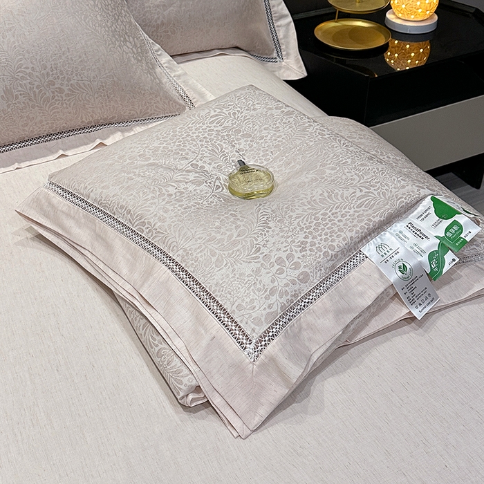 91家纺网 家纺一手货源 找家纺 欧夏家纺 2026新款莱赛尔天丝雅麻大提花镂空夏被空调被夏凉被夏季薄被子直播供货外贸 优雅玉