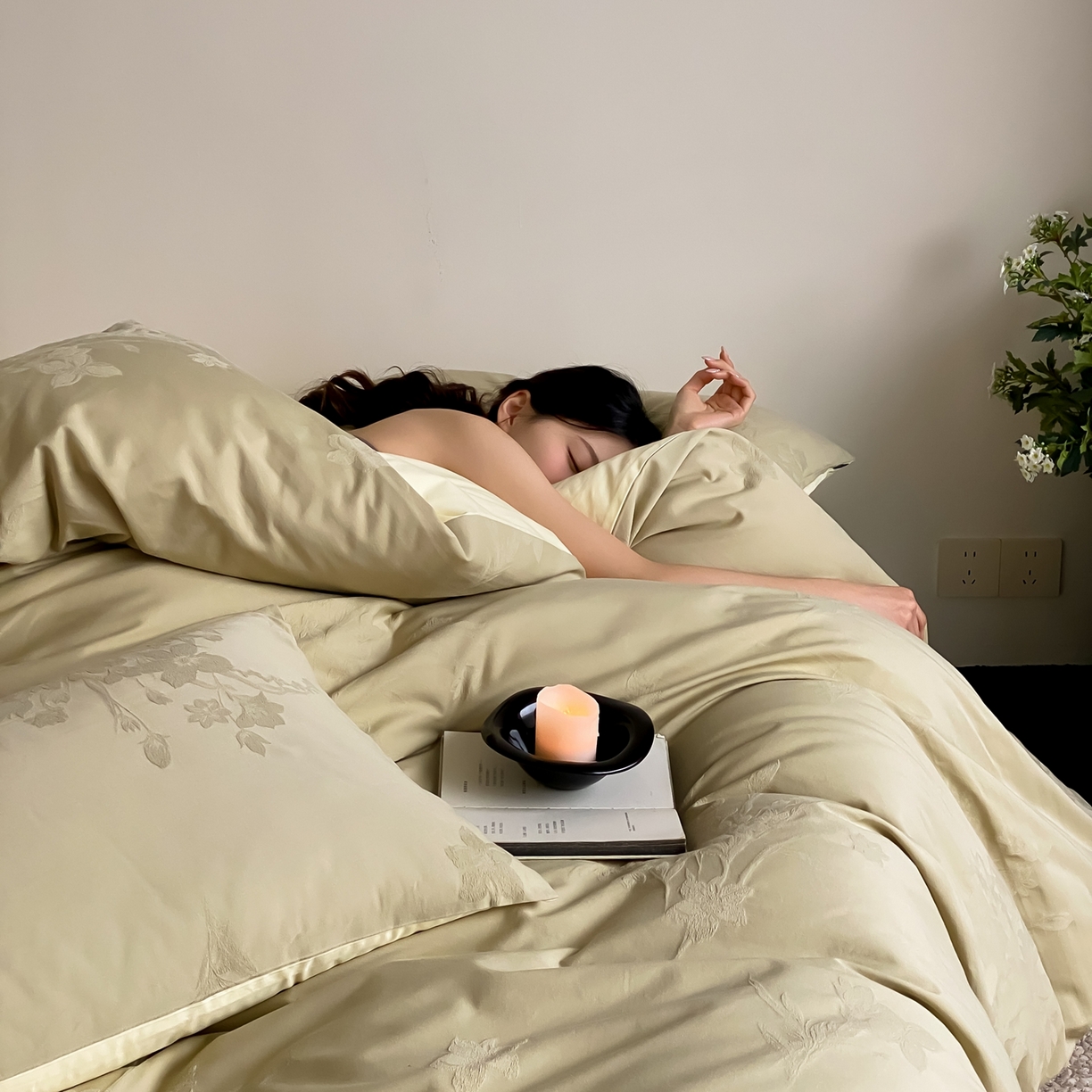 91家纺网 家纺一手货源 找家纺 （总）玉宇阁家居 2026新款全棉纯棉40S大提花四件套