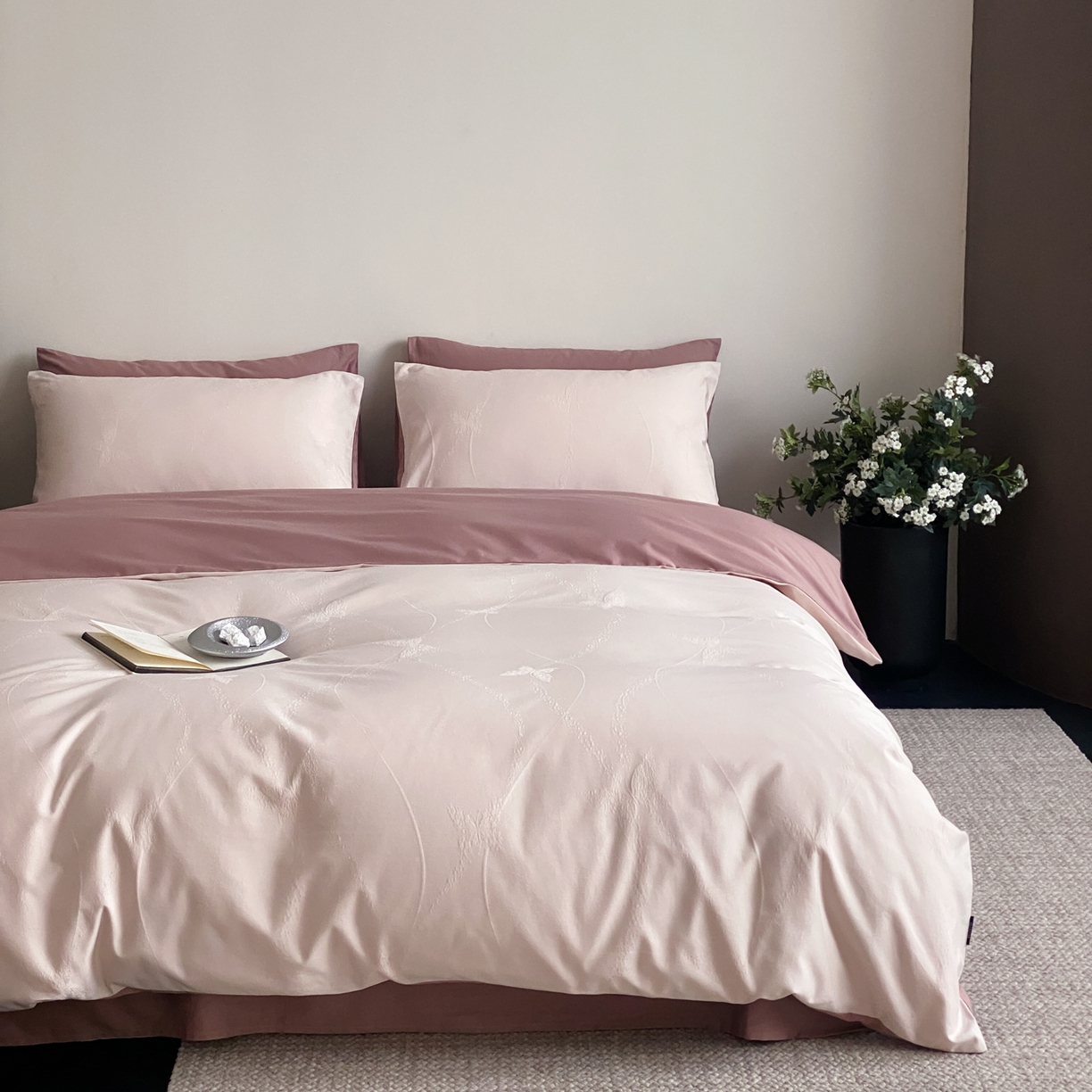 91家纺网 家纺一手货源 找家纺 （总）玉宇阁家居 2026新款全棉纯棉40S大提花四件套