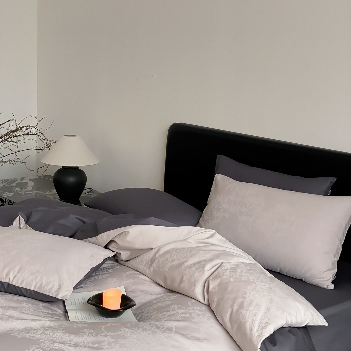 91家纺网 家纺一手货源 找家纺 玉宇阁家居 2026新款全棉纯棉40S大提花四件套 花织棉梦