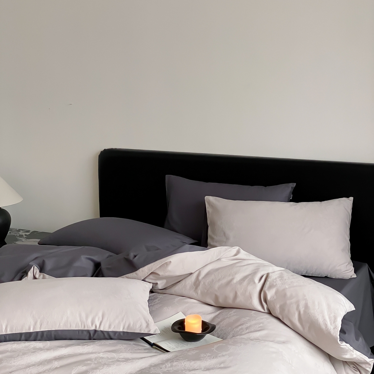 91家纺网 家纺一手货源 找家纺 玉宇阁家居 2026新款全棉纯棉40S大提花四件套 花织棉梦