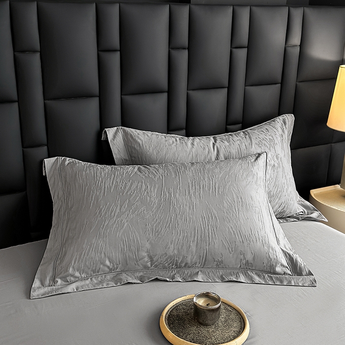 91家纺网 家纺一手货源 找家纺 （总）宏羽纺家纺 2026新款100S长绒棉浮雕提花居家四件套