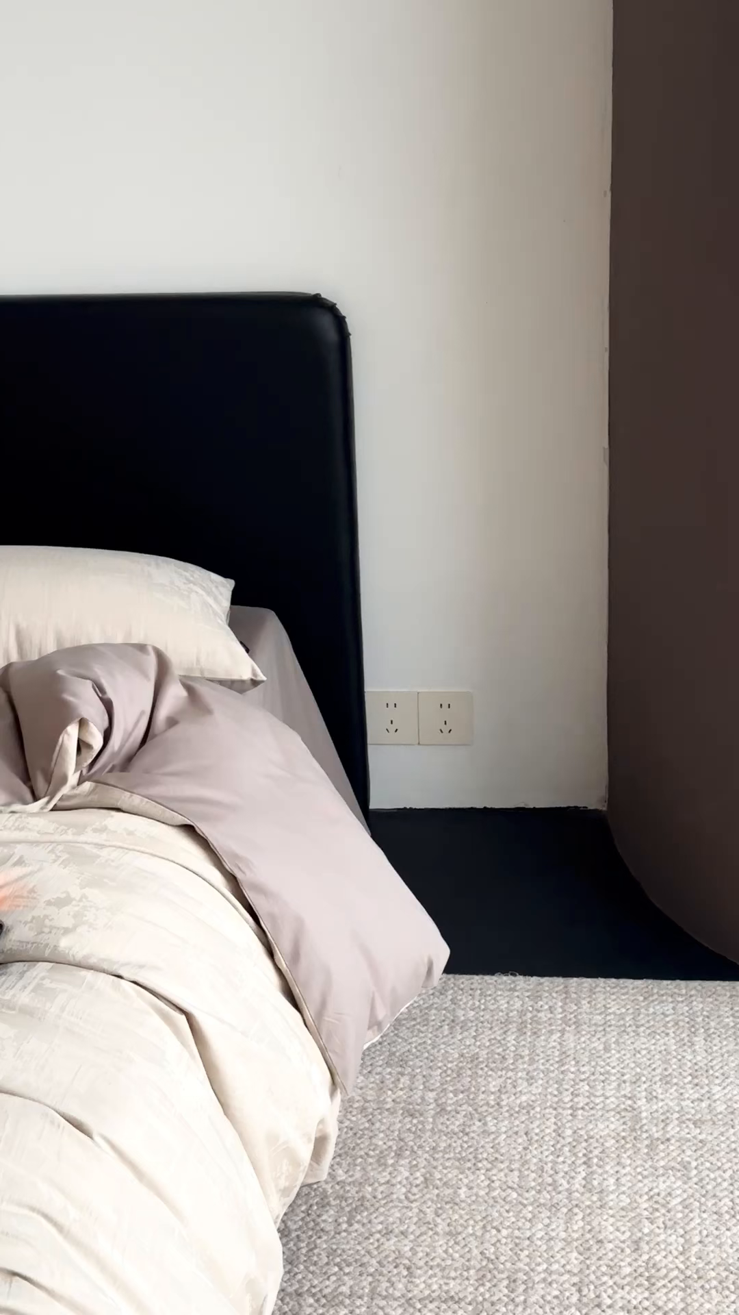 91家纺网 家纺一手货源 找家纺 玉宇阁家居 2026新款全棉纯棉40S大提花四件套 雾岛-可可棕