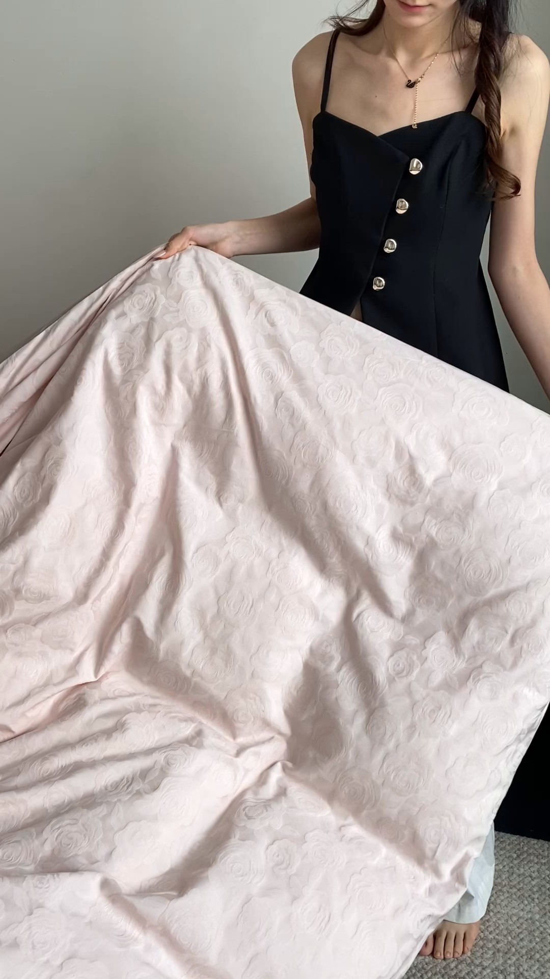 91家纺网 家纺一手货源 找家纺 玉宇阁家居 2026新款全棉纯棉40S大提花四件套 漫-云柔