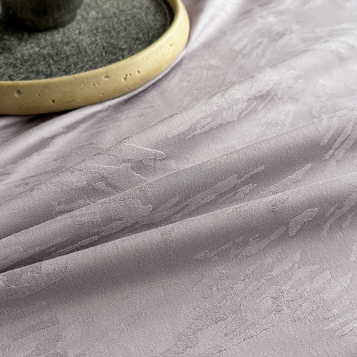 91家纺网 家纺一手货源 找家纺 宏羽纺家纺 2026新款100S长绒棉浮雕提花居家四件套 卡鲁-香芋紫