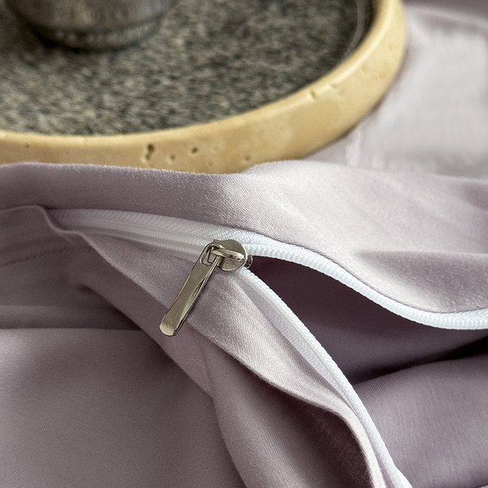 91家纺网 家纺一手货源 找家纺 宏羽纺家纺 2026新款100S长绒棉浮雕提花居家四件套 卡鲁-香芋紫