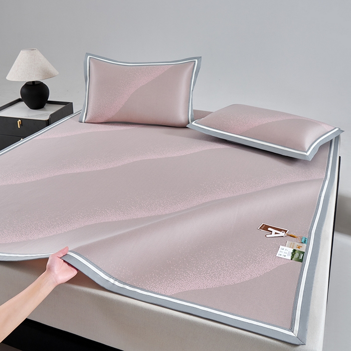 91家纺网 家纺一手货源 找家纺 （总）小牛席业 2026新款星空凉感冰丝席系列凉席藤席冰藤席竹席空调席草席冰丝席豆豆席乳胶席三件套