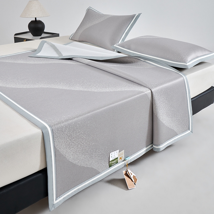 91家纺网 家纺一手货源 找家纺 （总）小牛席业 2026新款星空凉感冰丝席系列凉席藤席冰藤席竹席空调席草席冰丝席豆豆席乳胶席三件套