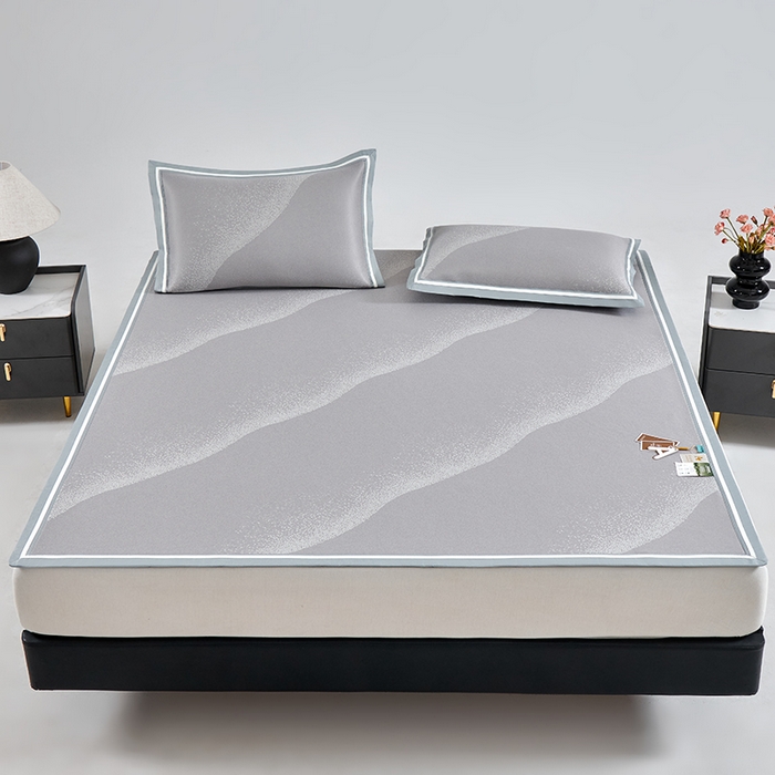 91家纺网 家纺一手货源 找家纺 （总）小牛席业 2026新款星空凉感冰丝席系列凉席藤席冰藤席竹席空调席草席冰丝席豆豆席乳胶席三件套