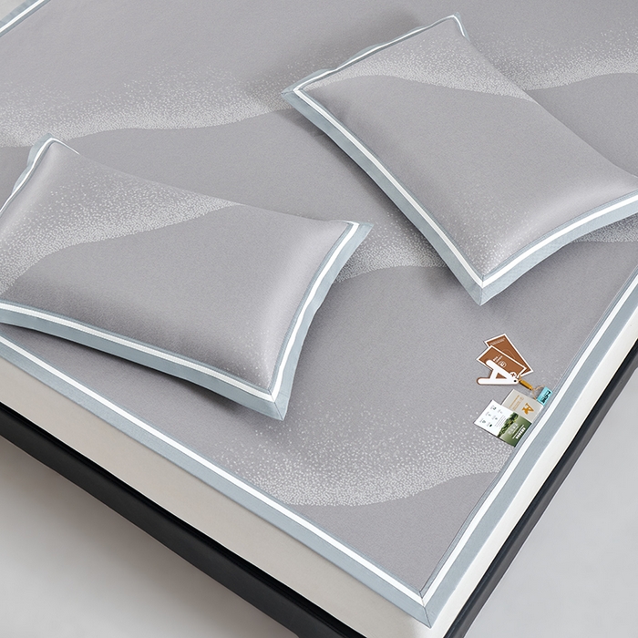 91家纺网 家纺一手货源 找家纺 （总）小牛席业 2026新款星空凉感冰丝席系列凉席藤席冰藤席竹席空调席草席冰丝席豆豆席乳胶席三件套